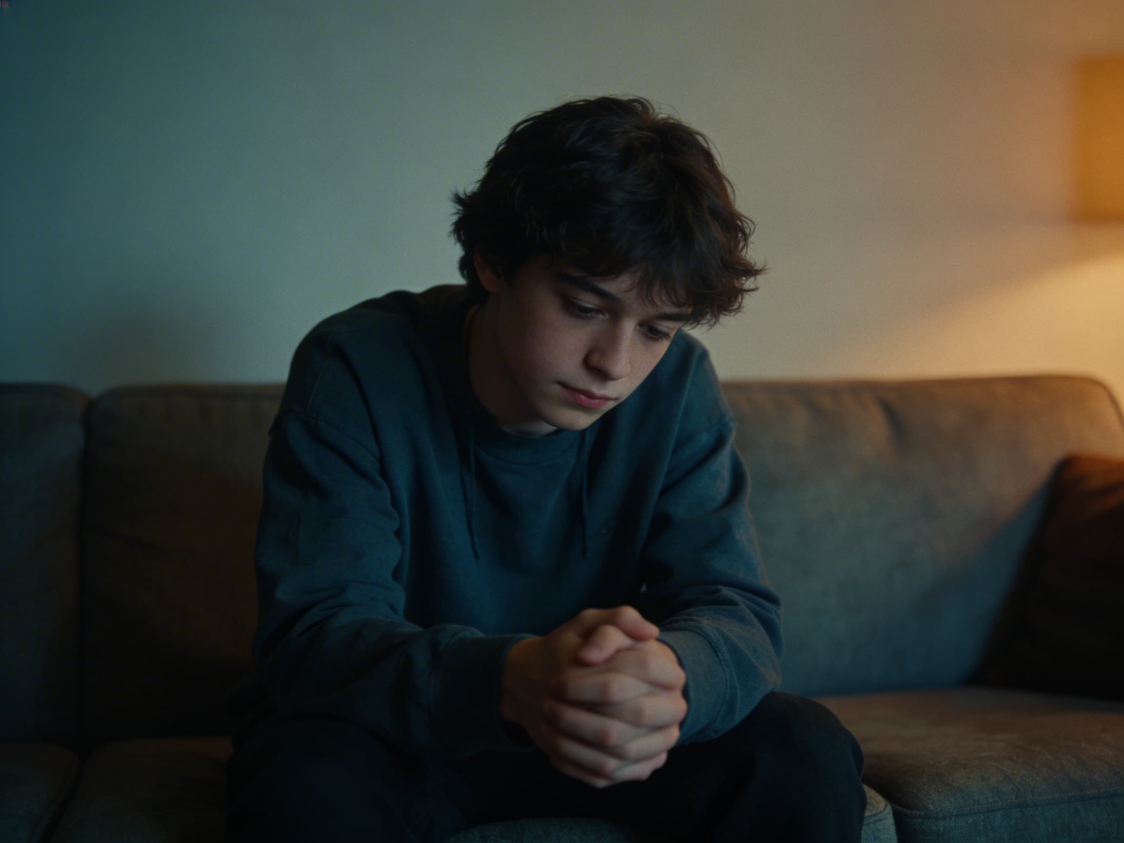 Person struggling with addiction